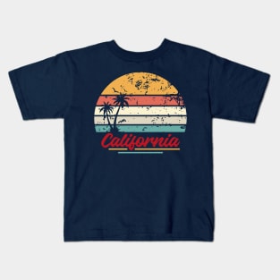 Summer California Surf Kids T-Shirt